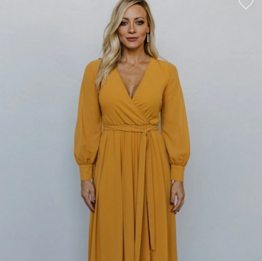 Mustard Maxi Dress